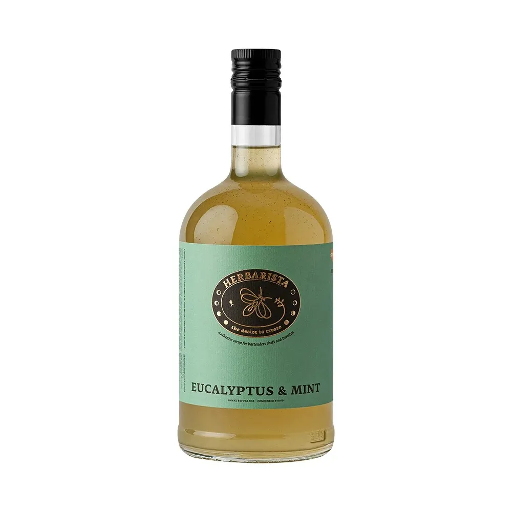 Сироп Herbarista (Гербариста) Eucalyptus & Mint Эвкалипт и мята, 700 мл