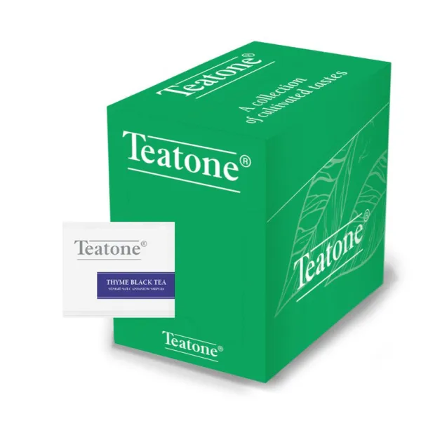 Черный чай Teatone с чабрецом, в пакетиках, 300 шт.