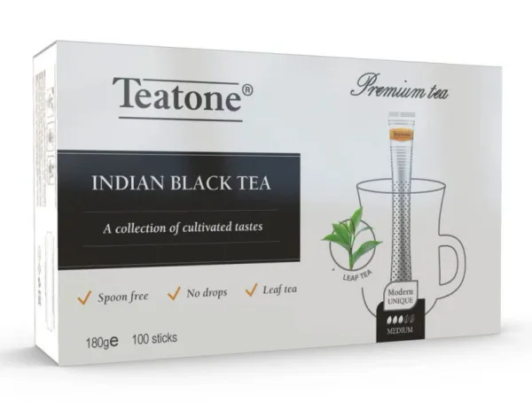 Черный чай Teatone Индийский, в стиках, 100 шт