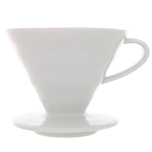 Воронка керамическая V60-02 белая