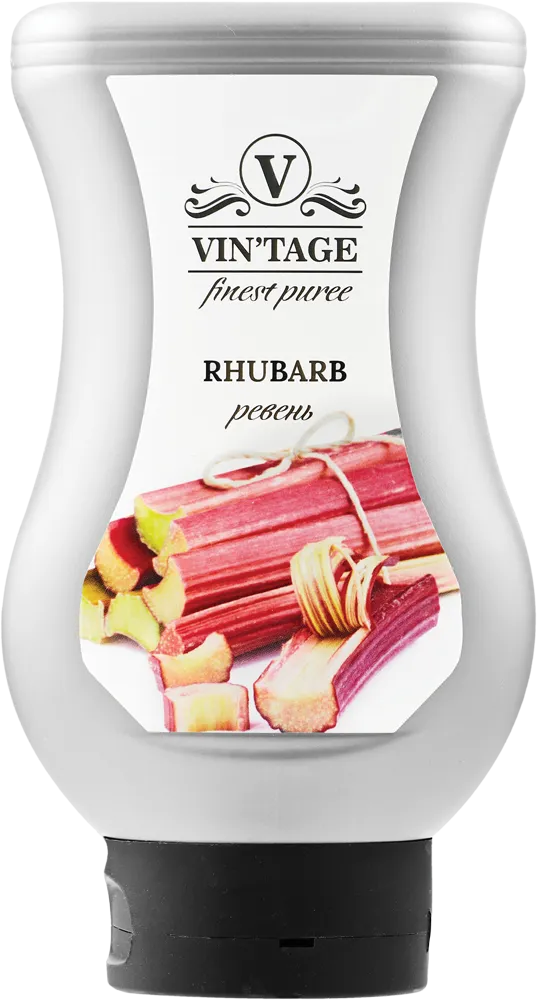 Vintage Ревень, пюре фруктово-ягодное, 500 мл
