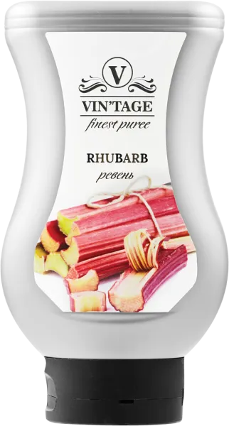 Vintage Ревень, пюре фруктово-ягодное, 500 мл