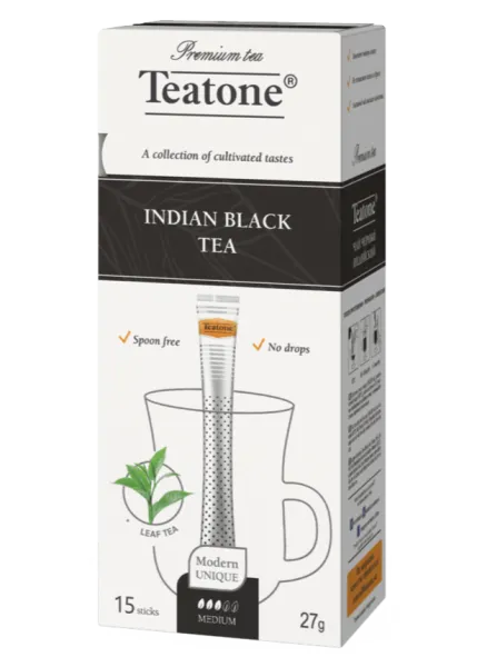 Черный чай Teatone Индийский, в стиках, 15 шт.